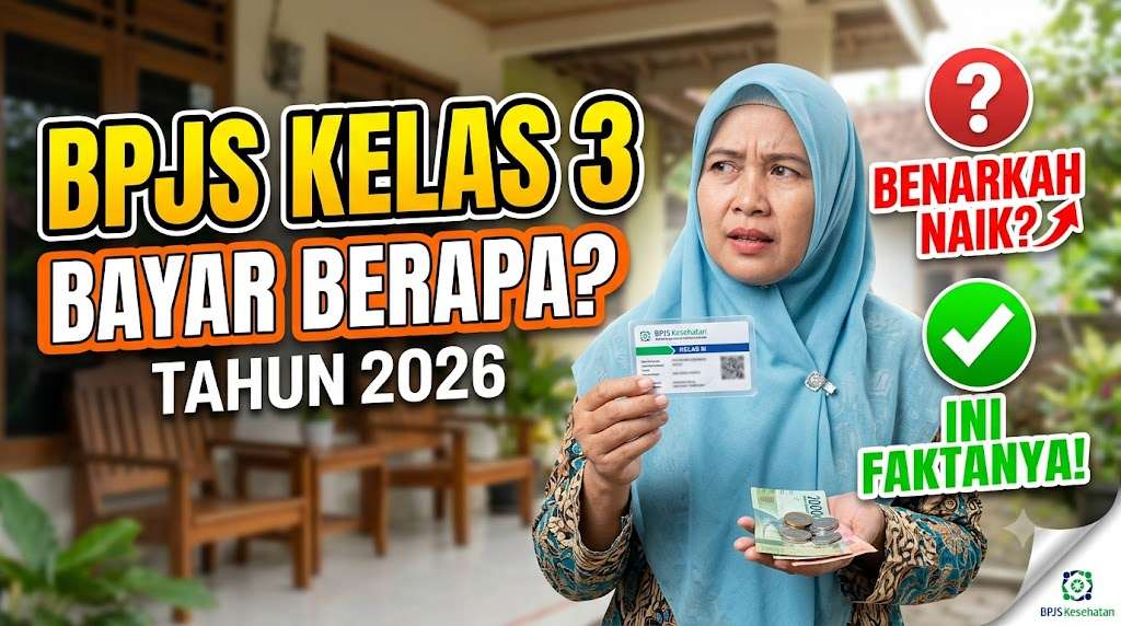 BPJS Kelas 3 Bayar Berapa per Bulan 2026, Benarkah Bakal Naik? Ini Faktanya