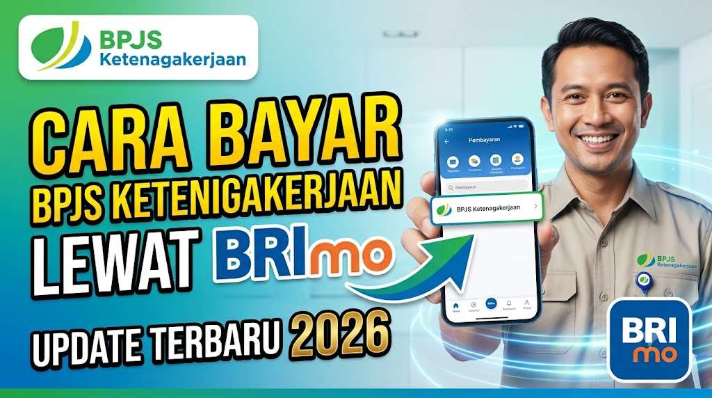 Cara Bayar BPJS Ketenagakerjaan Lewat BRImo Update Terbaru 2026