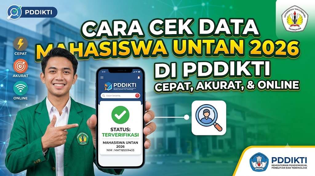 Cara Cek PPDIKTI Untan Mahasiswa 2026 Secara Online, Cepat dan Akurat