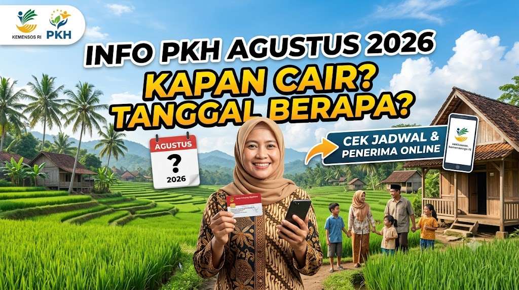 Info PKH Agustus 2026 Kapan Cair Tanggal Berapa Cek Jadwal Penerima Lewat Online