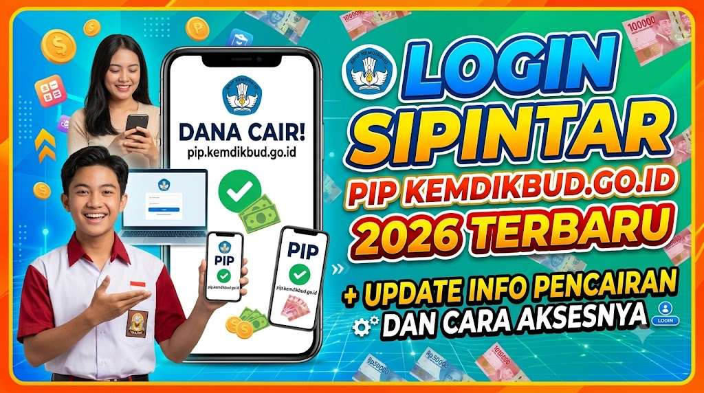 Login Sipintar PIP Kemdikbud.go.id 2026 Terbaru: Update Info Pencairan dan Cara Aksesnya