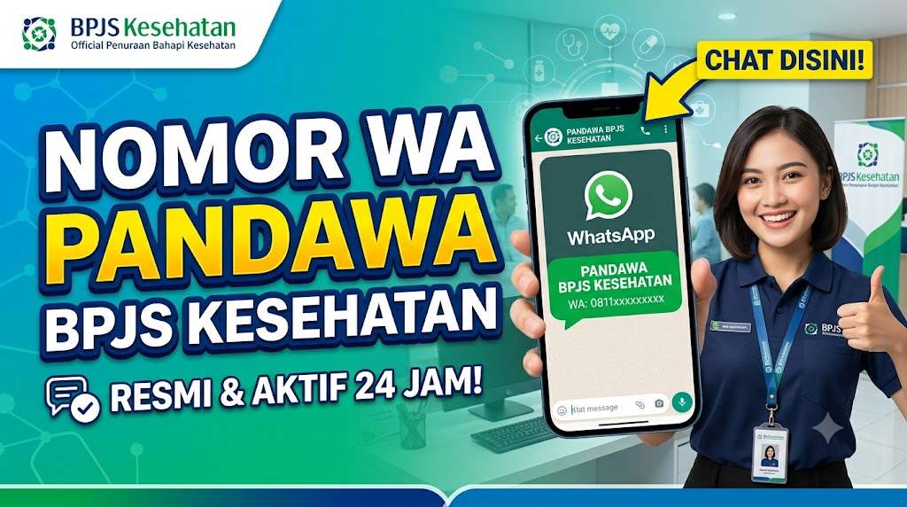 Nomor WA Pandawa BPJS Kesehatan Terbaru 2026: Layanan Resmi via WhatsApp