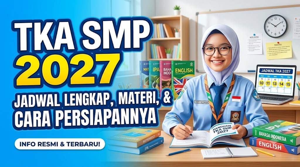 TKA SMP 2027 Jadwal Lengkap, Materi, dan Cara Persiapannya
