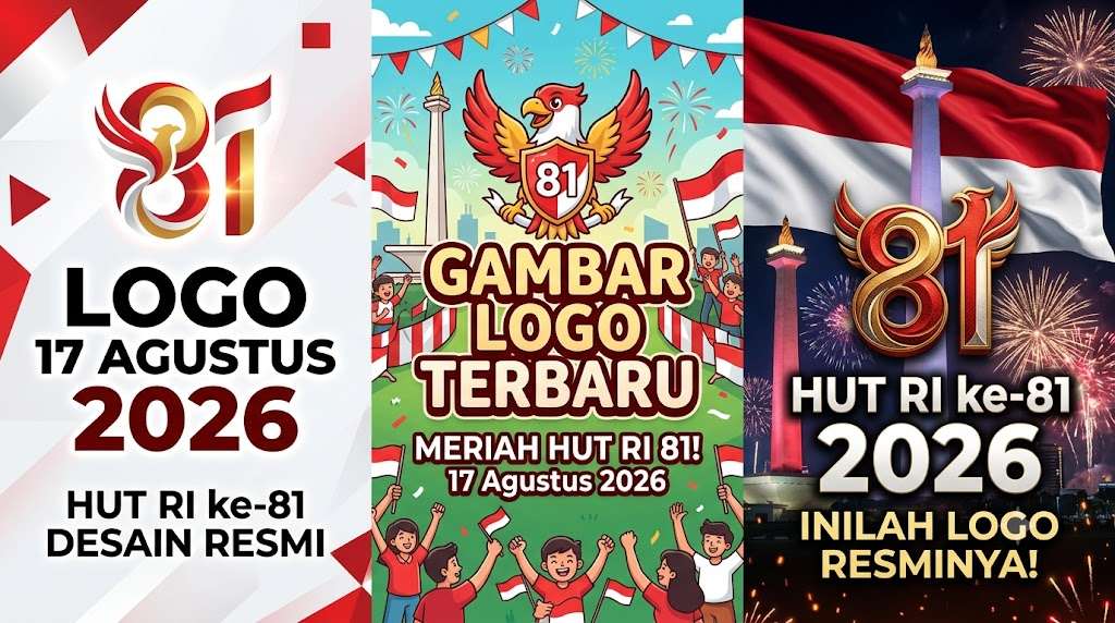 Gambar Logo 17 Agustus 2026 Terbaru Kumpulan Desain Kemerdekaan