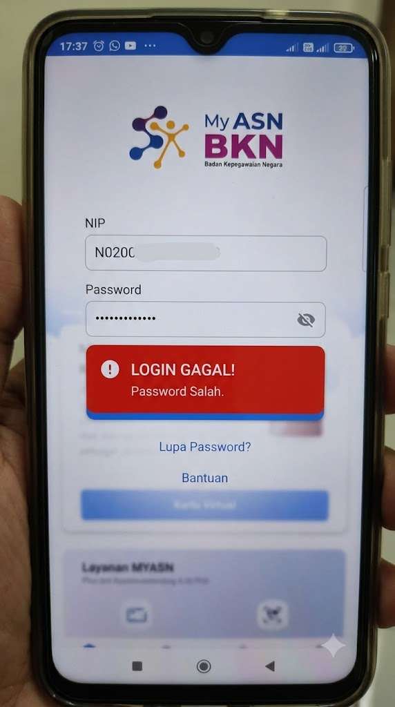 Aplikasi My ASN Login Lupa Password, Ini Penyebab dan Cara Mengatasinya