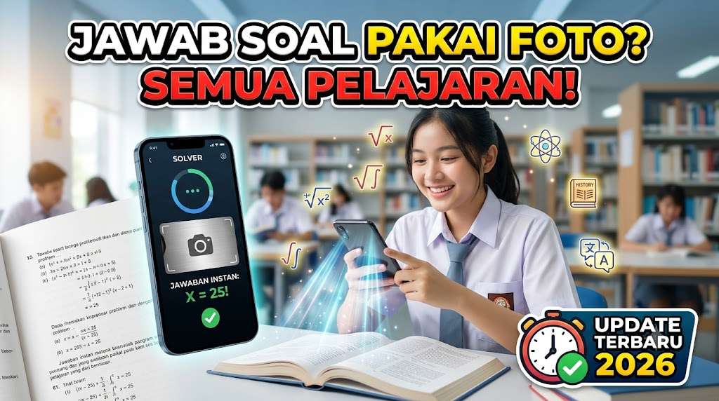 Aplikasi untuk Menjawab Soal Pelajaran dengan Cara Difoto Semua Pelajaran Terbaru 2026