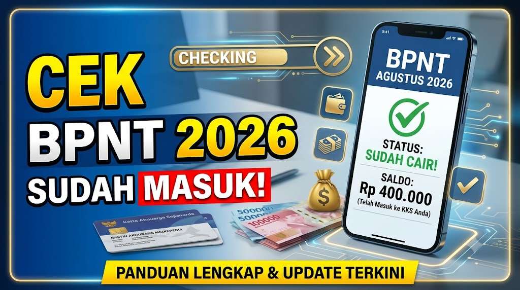 Cara Cek BPNT Agustus 2026 Lewat HP Sudah Cair atau Belum Update Terbaru