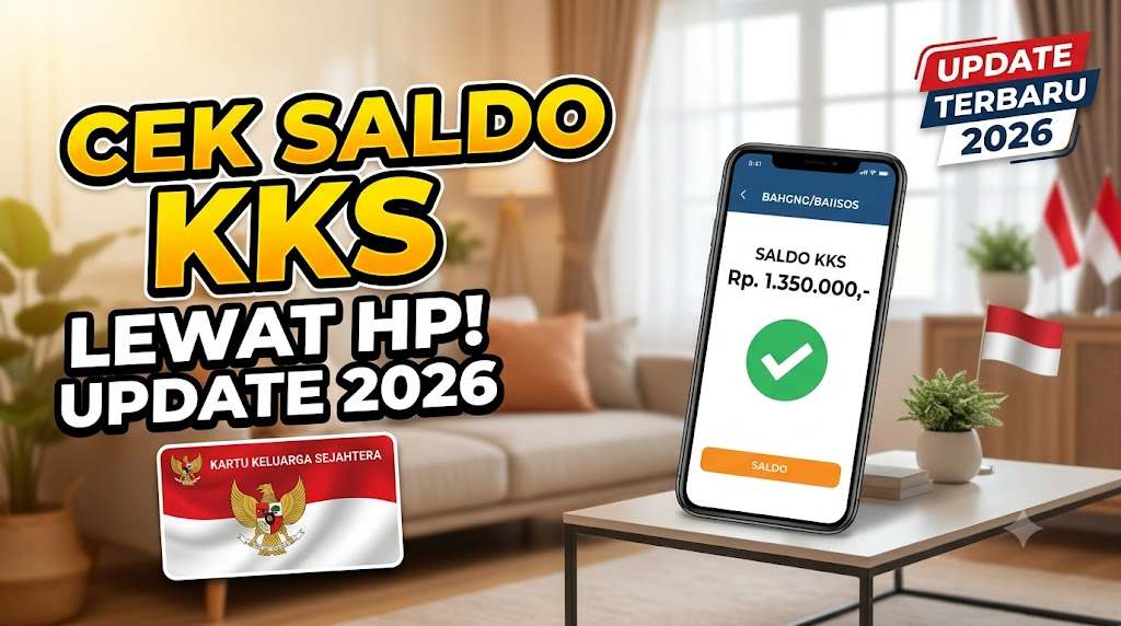 Cara Cek Saldo KKS Merah Putih Lewat HP Update Terbaru 2026