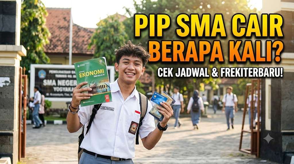 PIP SMA Dapat Berapa Kali dalam 3 Tahun, Cek Jawaban Lengkapny Update 2026