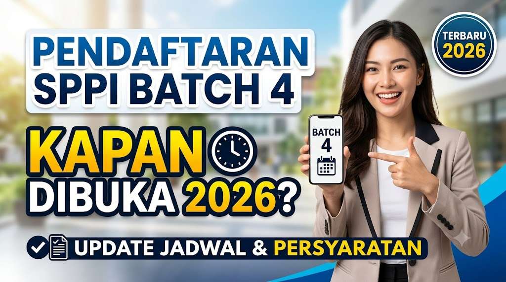 Pendaftaran SPPI Batch 4 Kapan Dibuka 2026: Update Jadwal dan Persyaratan