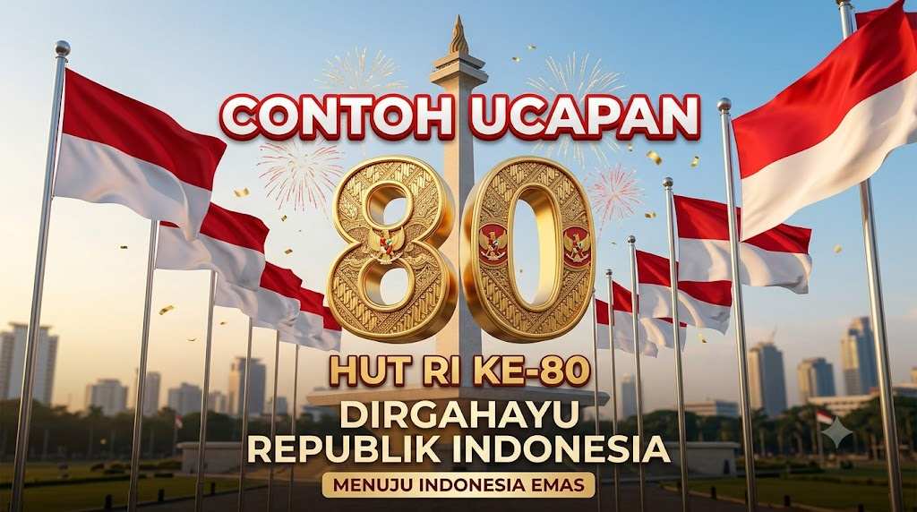 Ucapan HUT RI Ke-80