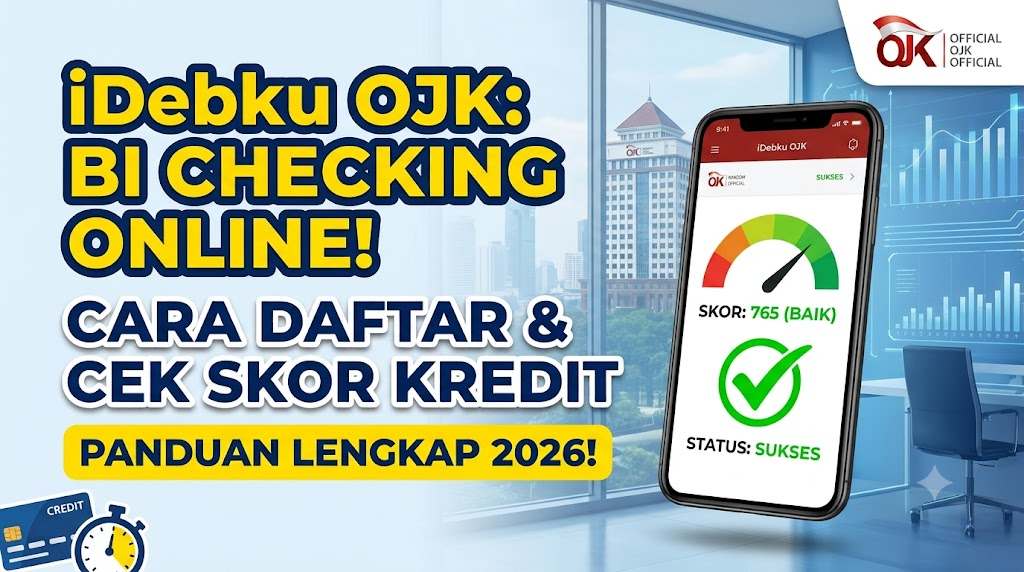 iDebku OJK Go Id BI Checking Online: Ini Cara Daftar dan Cek Skor Kredit 2026