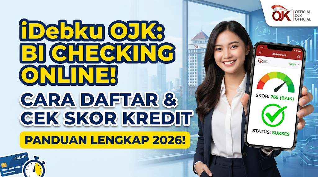 iDebku OJK Go Id BI Checking Online: Ini Cara Daftar dan Cek Skor Kredit 2026