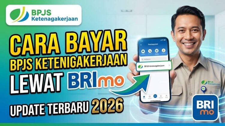 Cara Bayar BPJS Ketenagakerjaan Lewat BRImo Update Terbaru 2026