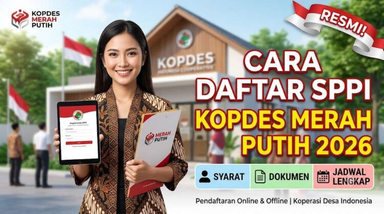 Cara Daftar SPPI Kopdes Merah Putih 2026: Syarat, Dokumen, dan Jadwal Lengkap