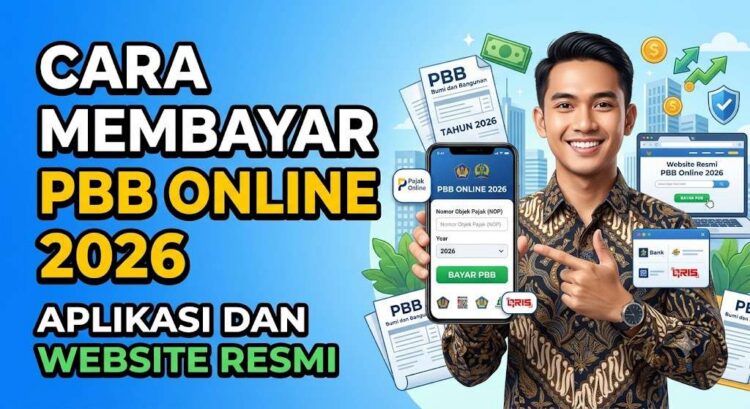 Cara Membayar PBB Online 2026 Melalui Aplikasi dan Website Resmi