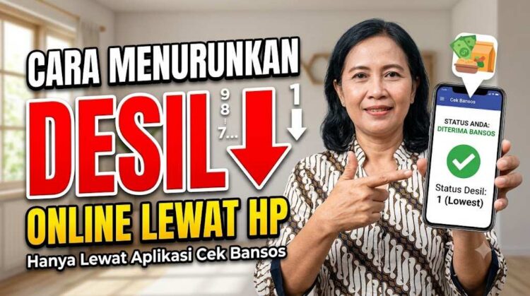Cara Menurunkan Desil Online Lewat Aplikasi Cek Bansos di HP