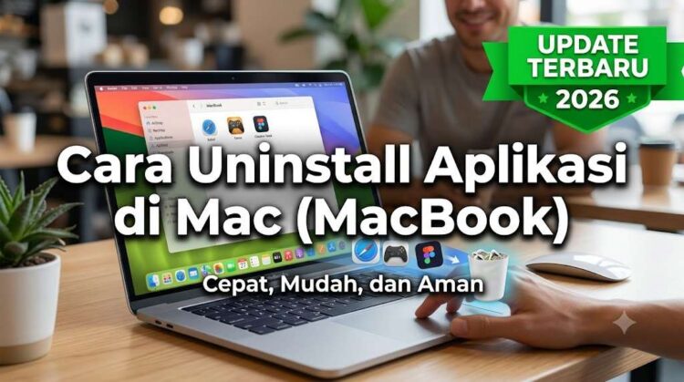 Cara Uninstall Aplikasi di Mac (MacBook) Update Terbaru 2026