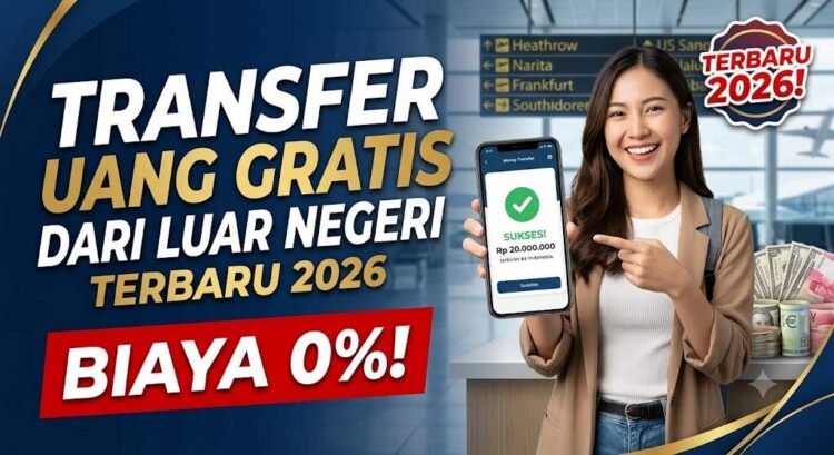 Aplikasi Transfer Uang Gratis dari Luar Negeri ke Indonesia Terbaru 2026